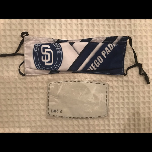 San Diego Padres Face Mask New In Package - Picture 3 of 3